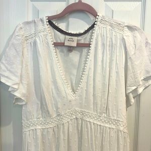 Target white Maxi dress